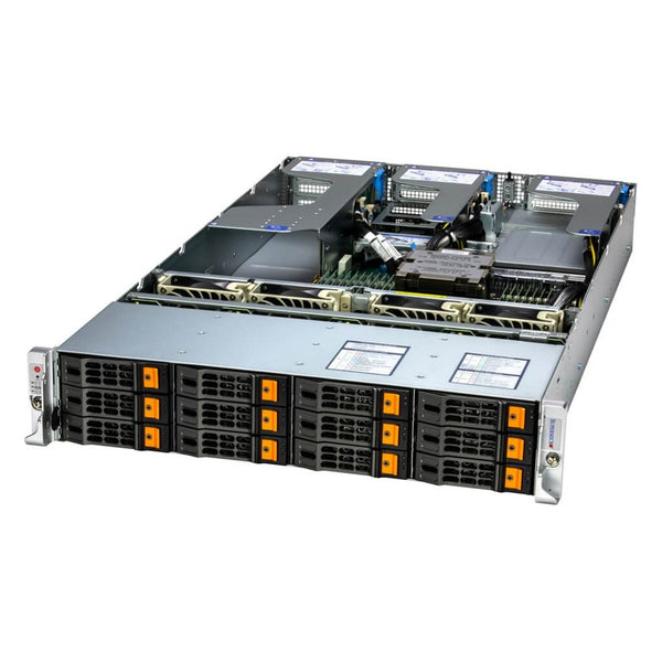 AS-2015HS-TNR Supermicro Hyper A+ Server 1 x AMD EPYC 9345P, 4 x 32GB RAM, 2 x 480GB NVMe SSD, 2 x 960GB SATA SSD, 2 x NVIDIA L40S 48GB GPU - NEW