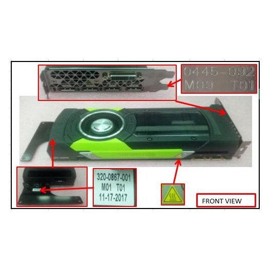 HP P8Y47A 24GB Graphics Accelerator Video Graphics Card