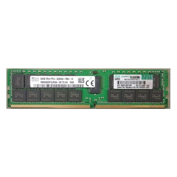 P07650-B21 HPE 64GB (1x64GB) Dual Rank x4 DDR4-3200 CAS-22-22-22 Registered Smart Memory Kit - RENEW