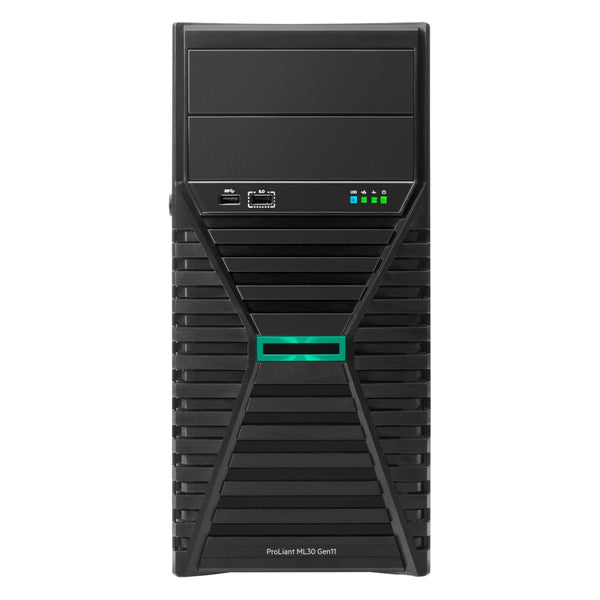 P65091-B21 HPE ProLiant ML30 Gen11 4LFF Hot Plug Server, Intel Xeon E-2488, 2 x 32GB RAM, 4 x 4TB SATA HDD, 1 x MR416i-p, 2 x 800W PSU - NEW