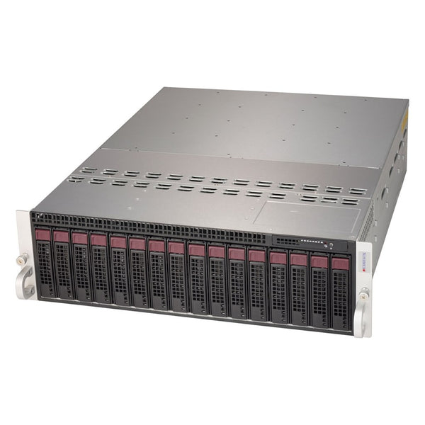Supermicro 3U MicroCloud System AS-3015MR-H8TNR, H13SRD-F, 938NH-R2K20BP2, 8 x EPYC Raphael 4584PX, 32 x 32GB RAM, 16 x 8TB HDD - NEW
