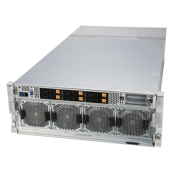 SYS-420GP-TNAR+, Supermicro GPU Server, 2 x Intel Xeon Gold 6342, 32 x 64GB RAM, 1.92TB SSD, NVIDIA Air Cool DELTA HGX GPU Baseboard, 8 A100 80GB - NEW